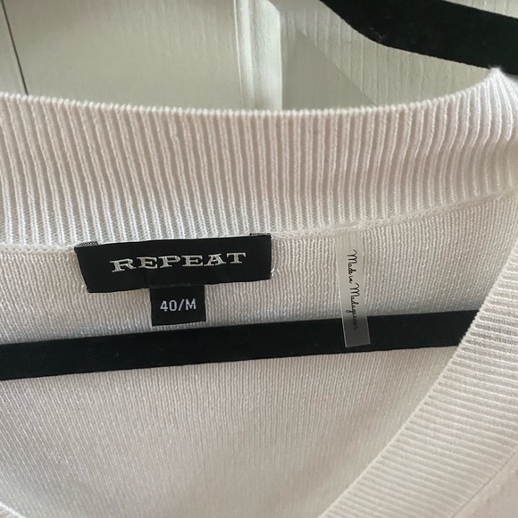 white Repeat brand sweater. - Picture 2 of 4